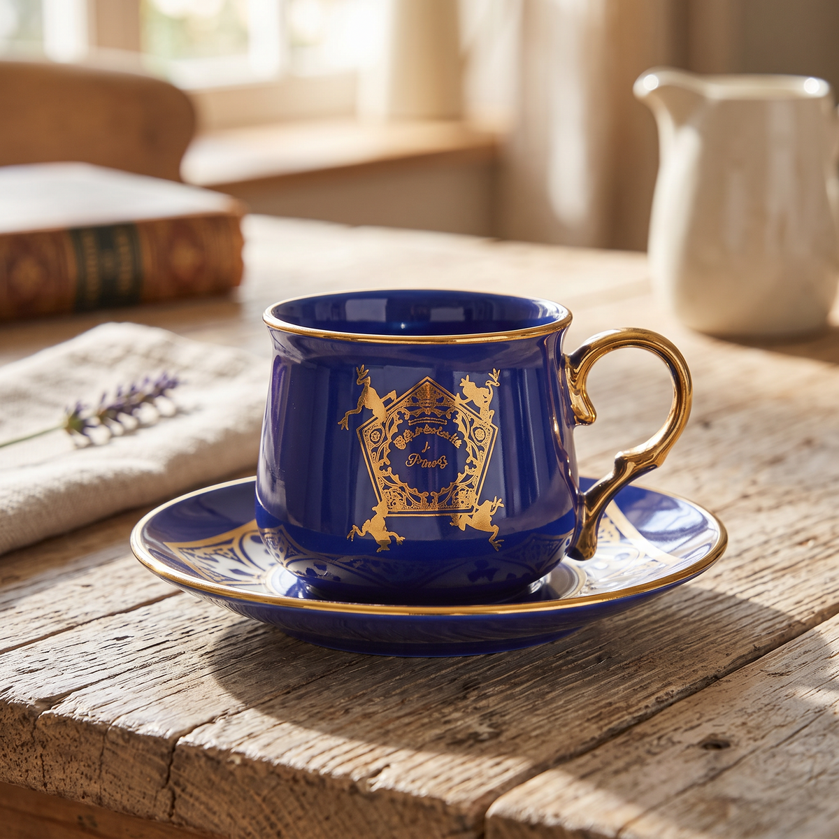 Tasse + soucoupe Chocogrenouille Harry Potter