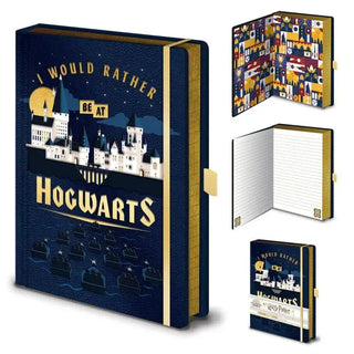 Cahier A5 Hogwarts Premium Carnet De Notes La Boutique Aux 2 Balais