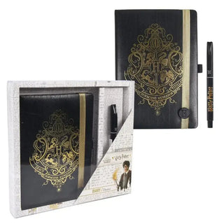 Cahier + Stylo Hogwarts La Boutique Aux 2 Balais