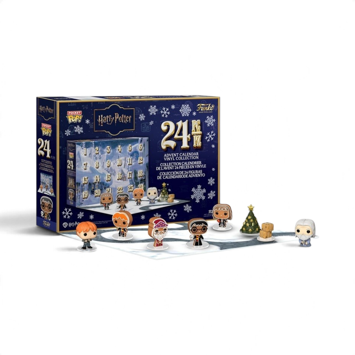 Calendrier de l'Avent Funko Pocket POP Harry Potter avec 24 figurines en vinyle chez La boutique Aux 2 Balais