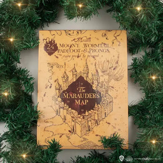 Calendrier De L’avent Harry Potter - Carte Du Maraudeur La Boutique Aux 2 Balais