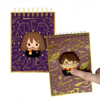 Carnet De Notes Harry Potter Kawaii Anti-stress A6 Chibi La Boutique Aux 2 Balais