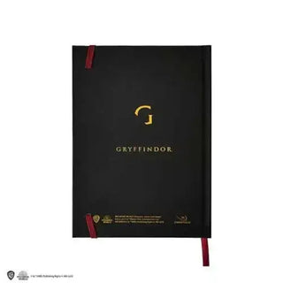 Carnet Gryffondor Avec Marque-page De Note La Boutique Aux 2 Balais