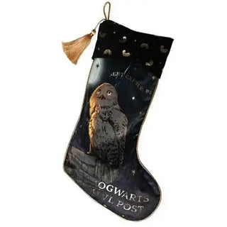Chaussette De Noël Harry Potter Hogwarts Owl Post La Boutique Aux 2 Balais