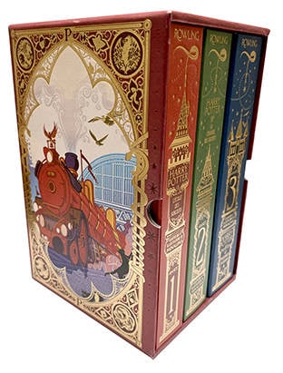 Coffret 3 Livres Harry Potter Minalima