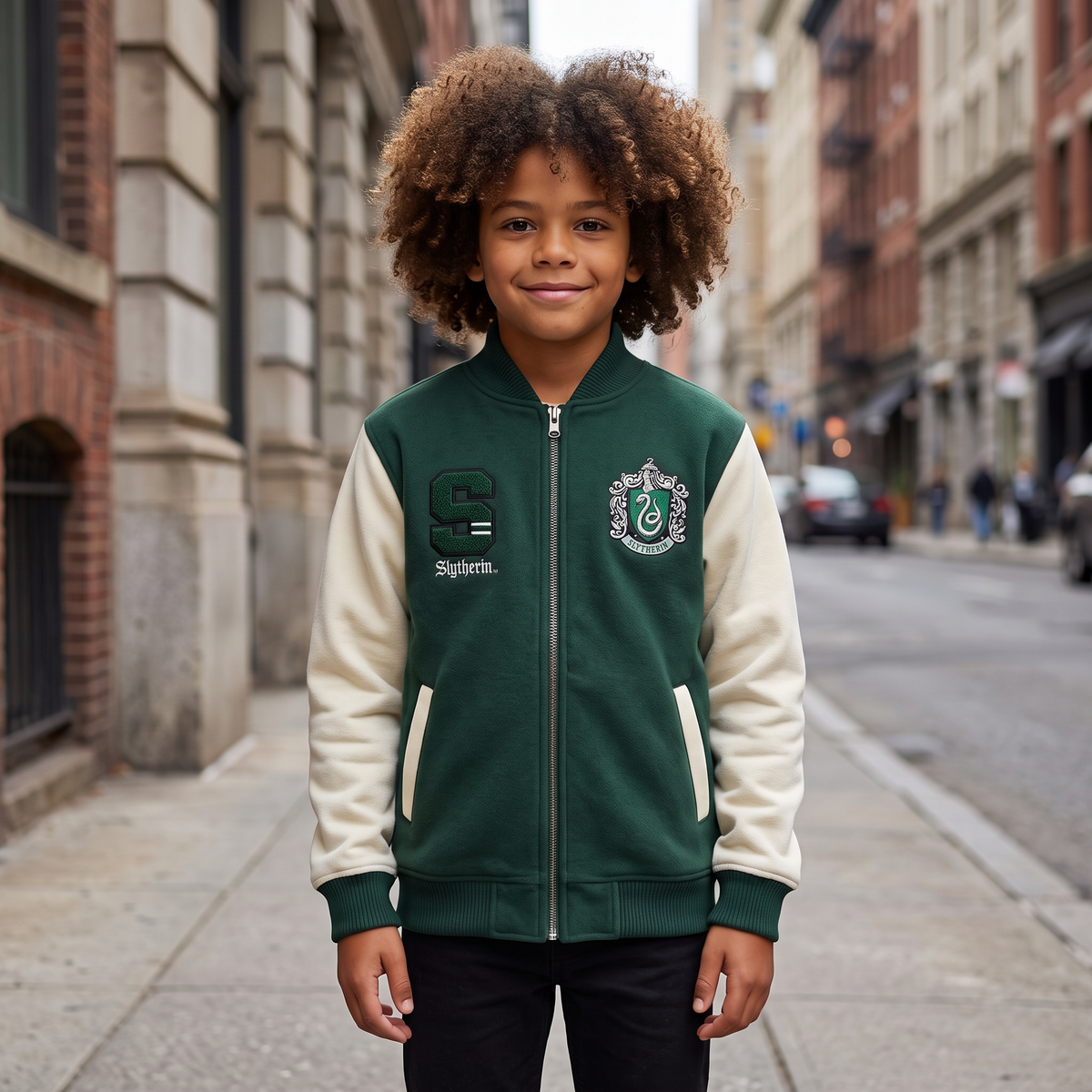 Veste Teddy Serpentard, Edition Signature