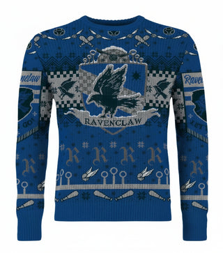 Pull Noël Harry Potter Serdaigle Quidditch - Unisexe