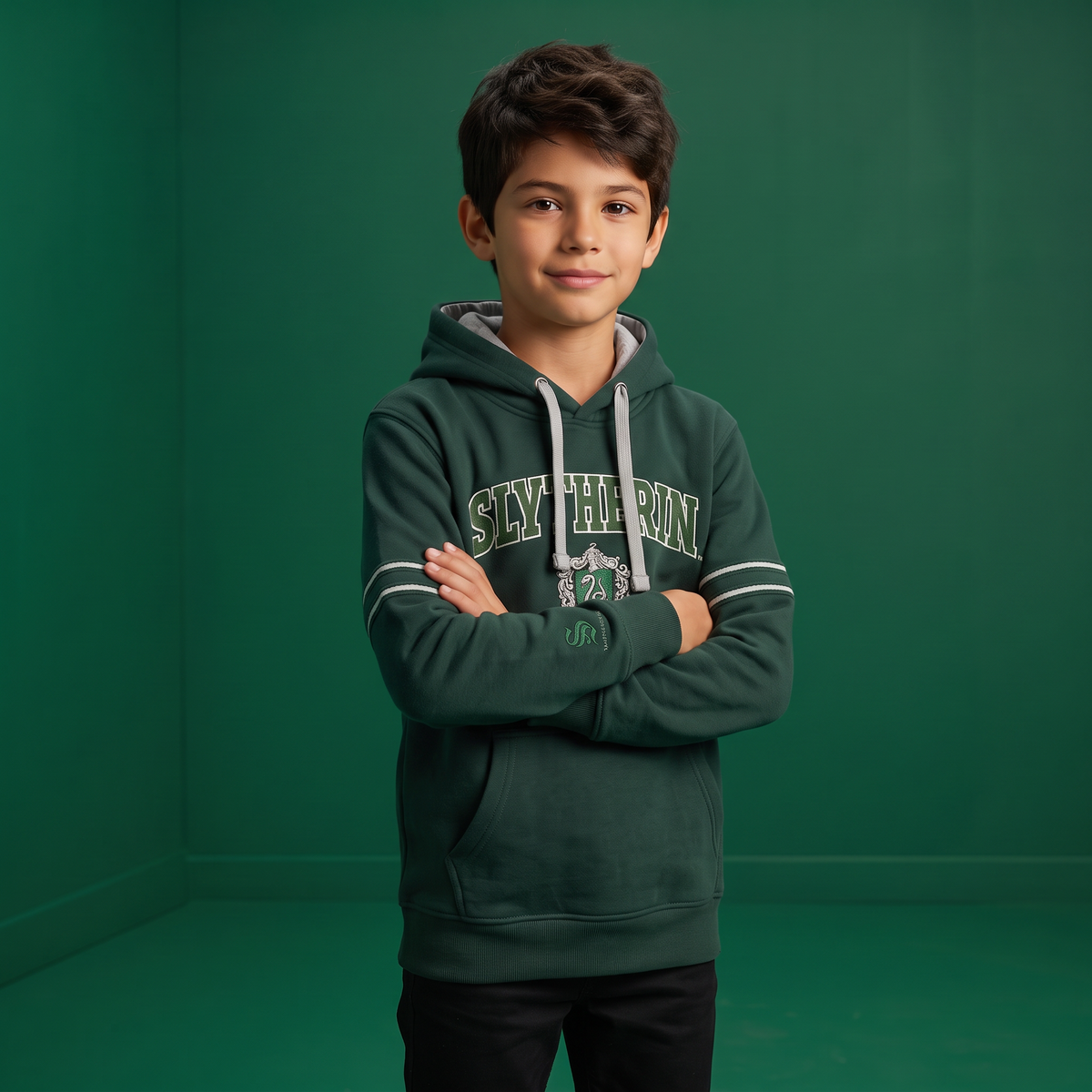 Sweat-shirt à capuche Serpentard Edition Signature