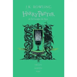 Harry Potter Et La Coupe De Feu En Edition Spécial 20 Ans Version Serpentard Boutique Aux 2 Balais