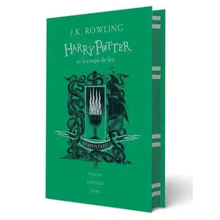 Harry Potter Et La Coupe De Feu En Edition Spécial 20 Ans Version Serpentard Boutique Aux 2 Balais