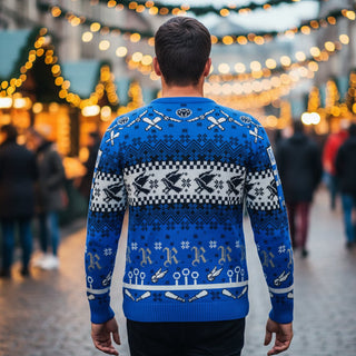 Pull Noël Harry Potter Serdaigle Quidditch - Unisexe