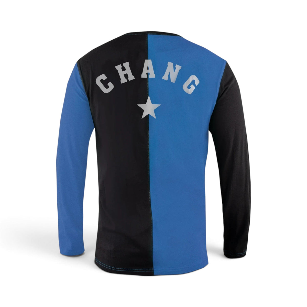 T-shirt La boutique Aux 2 Balais Cho Chang Serdaigle bleu et noir en coton, vue arrière avec inscription et étoile