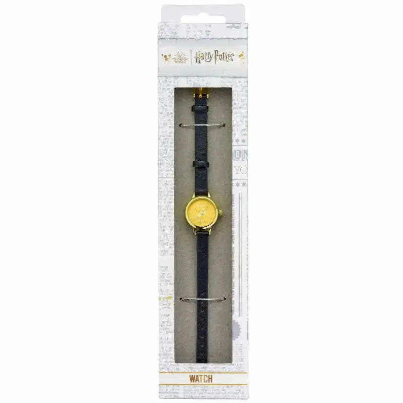 montre harry potter poufsouffle - Tiny watch -  La boutique Aux 2 Balais