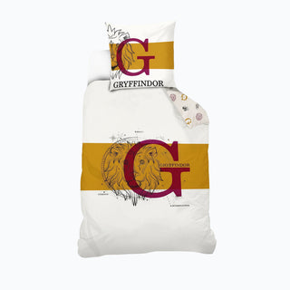 Parure Housse Couette Gryffondor Coton 140x200 cm -  La boutique Aux 2 Balais