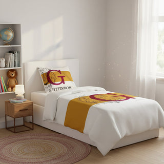 Parure Housse Couette Gryffondor Coton 140x200 cm -  La boutique Aux 2 Balais