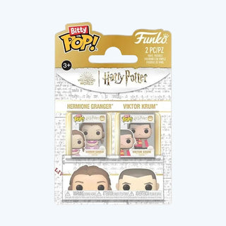 Bitty Pop Harry Potter Pack Hermione & Viktor Krum - 2,5 cm