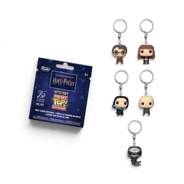 Porte-clés Funko POP Mystère Harry Potter La boutique Aux 2 Balais avec figurines vinyle miniatures à collectionner
