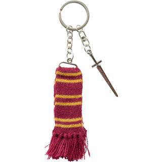 Porte-clés Harry Potter Écharpe Gryffondor 12 cm – Officiel