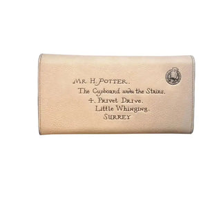 Porte Monnaie Lettre De Poudlard Portefeuille Harry Potter La Boutique Aux 2 Balais