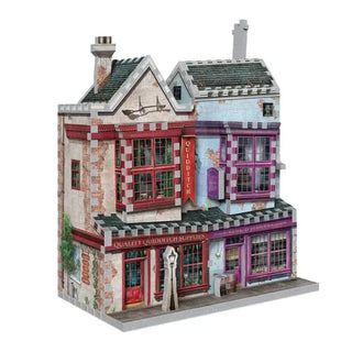 Puzzle 3d Boutiques Accesoires De Quidditch Et Slug And Jiggers La Boutique Aux 2 Balais