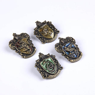 Set 4 pin's métal Harry Potter