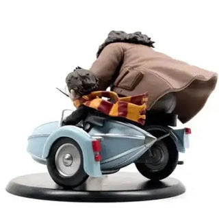 Statuette Hagrid Et Harry Potter Figurine Moto La Boutique Aux 2 Balais