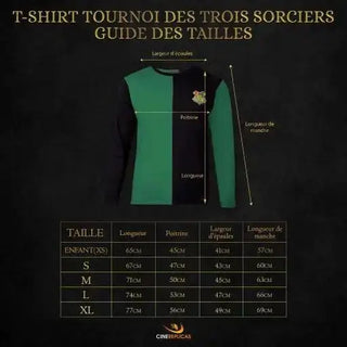T-shirt Tournoi Des 3 Sorciers Malefoy La Boutique Aux 2 Balais