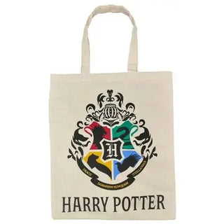 Tote Bag En Coton Hogwarts La Boutique Aux 2 Balais