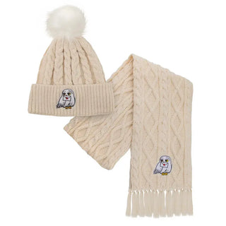 Set Bonnet et Echarpe Hedwige -  La boutique Aux 2 Balais